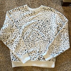 DSG leopard print sweatshirt. Size Larges